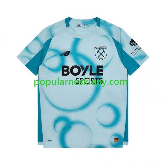Koszulka Krótka Męska West Ham United Trzeci strój 2026-2027