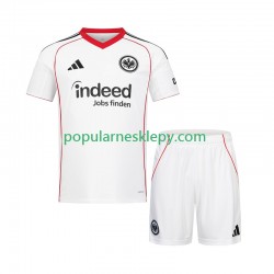 Koszulka Krótka dla Dzieci Eintracht Frankfurt Drugi strój 2025-2026