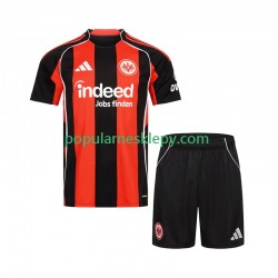 Koszulka Krótka dla Dzieci Eintracht Frankfurt Pierwszy strój 2025-2026