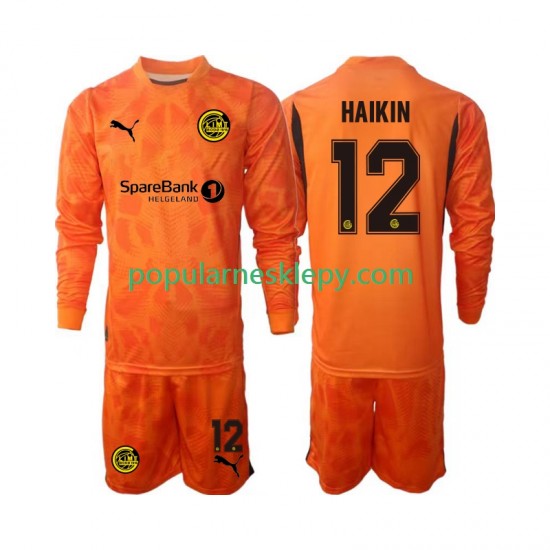 Koszulka Długi dla Dzieci Bramkarz FK Bodø/Glimt Drugi strój Nikita Haikin 12 2025 Koszulka Długi dla Dzieci Bramkarz FK Bodø/Glimt Drugi strój Nikita Haikin 12 2025