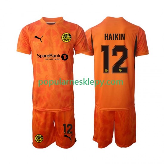 Koszulka Krótka dla Dzieci Bramkarz FK Bodø/Glimt Drugi strój Nikita Haikin 12 2025 Koszulka Krótka dla Dzieci Bramkarz FK Bodø/Glimt Drugi strój Nikita Haikin 12 2025