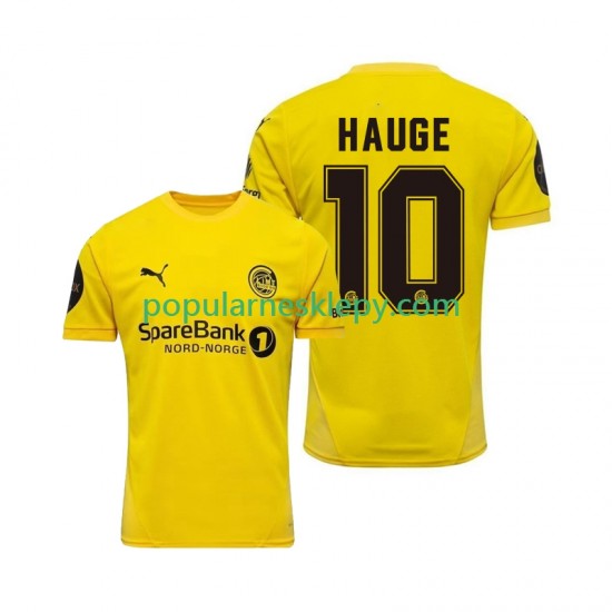 Koszulka Krótka Męska FK Bodø/Glimt Pierwszy strój Jens Petter Hauge 10 2025
