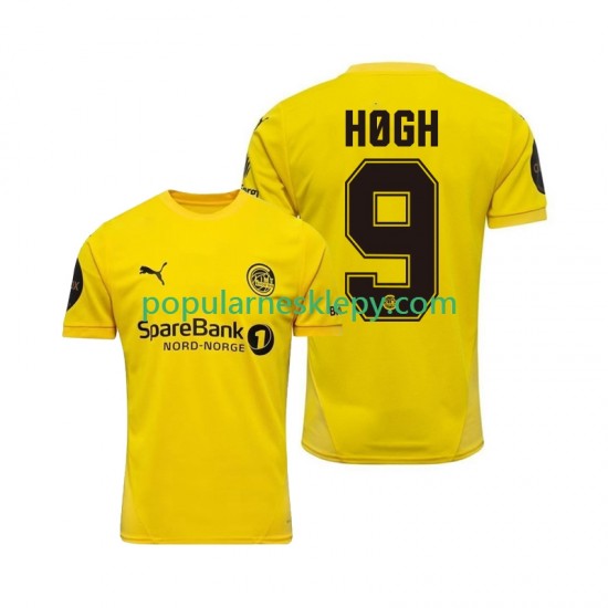 Koszulka Krótka Męska FK Bodø/Glimt Pierwszy strój Kasper Hogh 9 2025