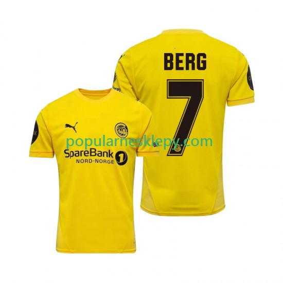 Koszulka Krótka Męska FK Bodø/Glimt Pierwszy strój Patrick Berg 7 2025