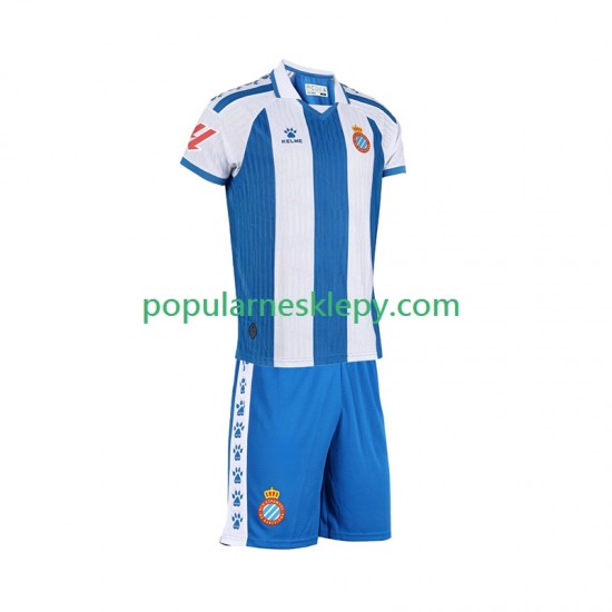 Koszulka Krótka dla Dzieci RCD Espanyol Pierwszy strój 2025-2026