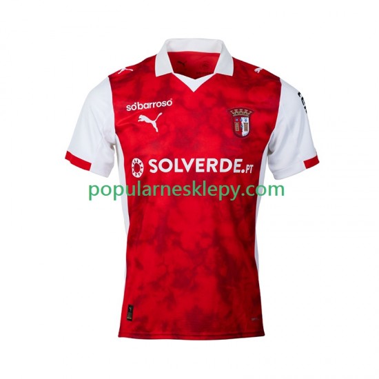 Koszulka Krótka Męska Pierwszy strój SC Braga 2025-2026