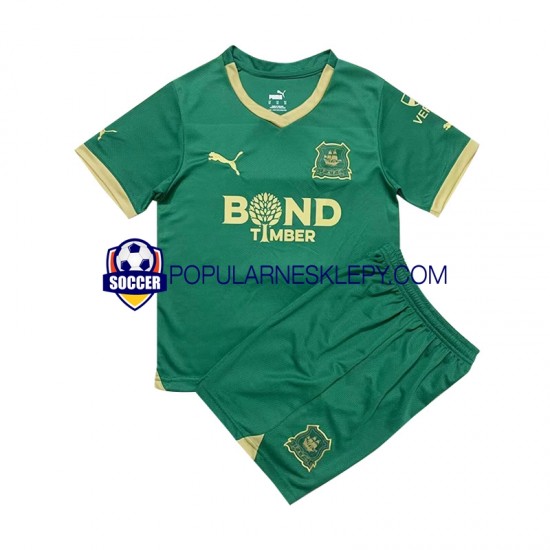 Koszulka Krótka dla Dzieci Pierwszy strój Zielony Plymouth Argyle 2023-2024