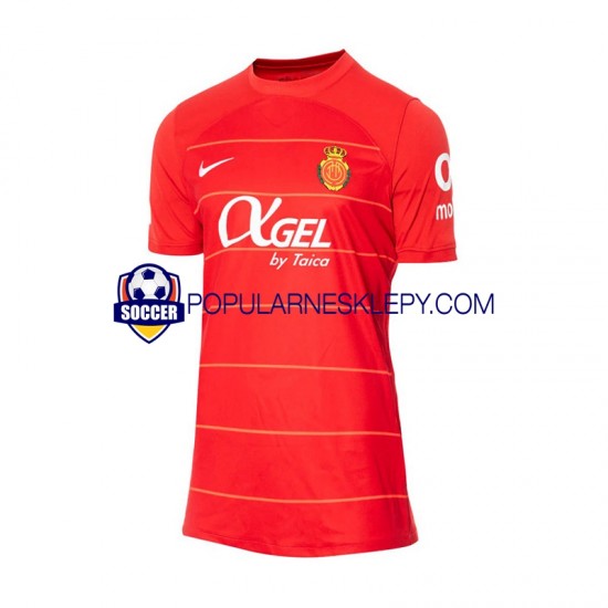 Koszulka Krótka Męska Pierwszy strój Czerwony RCD Mallorca 2023-2024