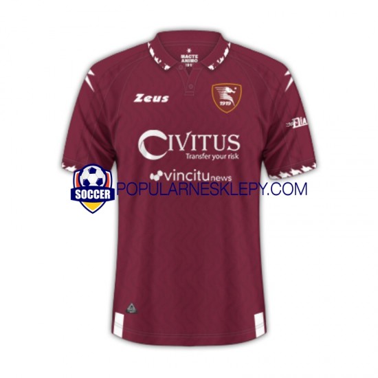Koszulka Krótka Męska Pierwszy strój Salernitana 2023-2024