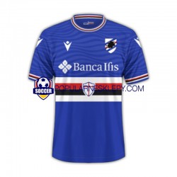 Koszulka Krótka Męska Sampdoria Pierwszy strój 2023-2024 Koszulka Krótka Męska Sampdoria Pierwszy strój 2023-2024