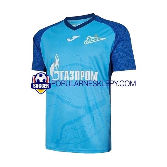 Koszulka Krótka Męska Pierwszy strój Zenit Saint Petersburg 2023