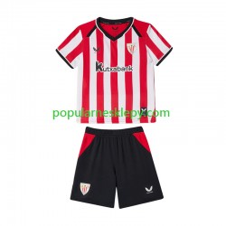 Koszulka Krótka dla Dzieci Athletic Bilbao Pierwszy strój 2026-2027