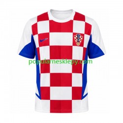 Koszulka Krótka Męska Reprezentacji Chorwacji Pierwszy strój Retro 2002