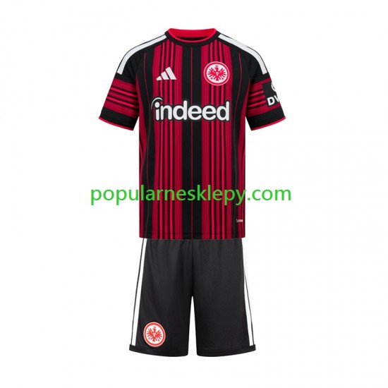 Koszulka Krótka dla Dzieci Eintracht Frankfurt Pierwszy strój 2026-2027