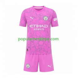 Koszulka Krótka dla Dzieci Bramkarz Manchester City Drugi strój 2026-2027