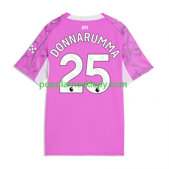 Koszulka Krótka Męska Bramkarz Manchester City Drugi strój Gianluigi Donnarumma 25 2026-2027