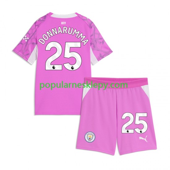 Koszulka Krótka dla Dzieci Bramkarz Manchester City Drugi strój Gianluigi Donnarumma 2026-2027