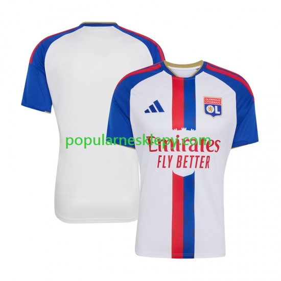 Koszulka Krótka Męska Olympique Lyon Drugi strój 2026-2027
