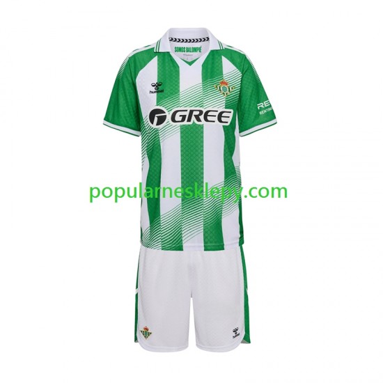 Koszulka Krótka dla Dzieci Real Betis Pierwszy strój 2026-2027