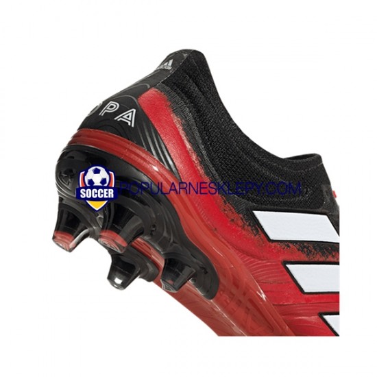 Czerwony Czarny Adidas COPA Mutator 20.1 FG Buty piłkarskie
