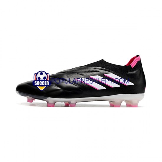 Różowy Biały Czarny Adidas COPA PUREFIRM GROUND Buty piłkarskie