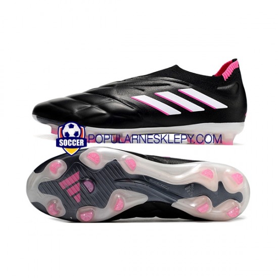 Różowy Biały Czarny Adidas COPA PUREFIRM GROUND Buty piłkarskie