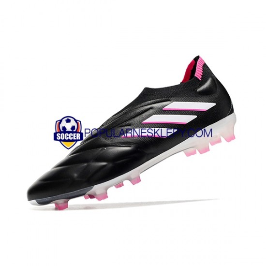 Różowy Biały Czarny Adidas COPA PUREFIRM GROUND Buty piłkarskie