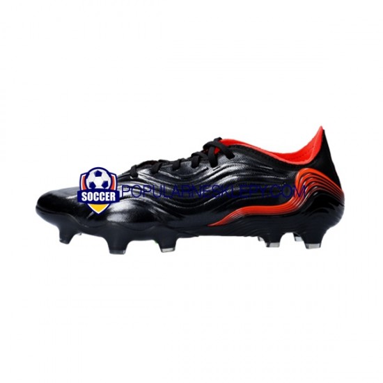 Czerwony Czarny Adidas COPA SENSE.1 FG Shadowportal Buty piłkarskie