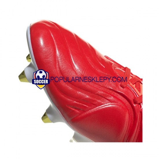 Czerwony Biały Adidas COPA SENSE.1 SG Meteorite Buty piłkarskie