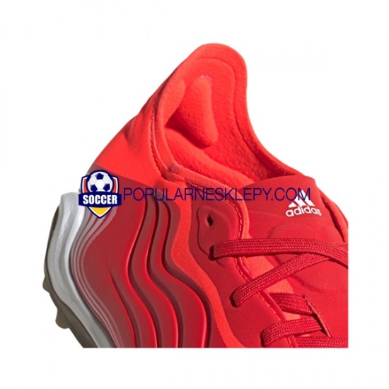 Czerwony Biały Adidas COPA SENSE.1 TF Meteorite Buty piłkarskie