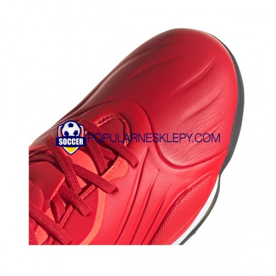 Czerwony Biały Adidas COPA SENSE.1 TF Meteorite Buty piłkarskie