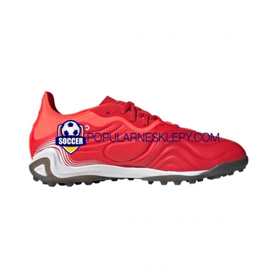 Czerwony Biały Adidas COPA SENSE.1 TF Meteorite Buty piłkarskie