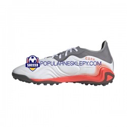 Czerwony Szary Biały Adidas COPA SENSE.1 TF White Gnist Buty piłkarskie