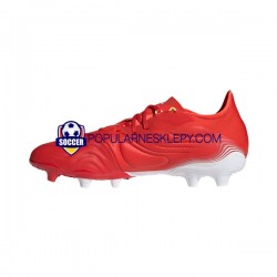 Czerwony Biały Adidas COPA SENSE.2 FG Meteorite Buty piłkarskie
