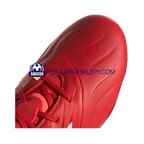 Czerwony Biały Adidas COPA SENSE.2 FG Meteorite Buty piłkarskie