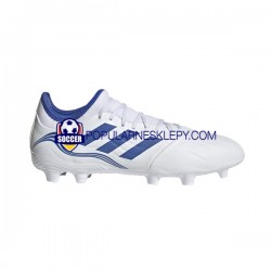 Niebieski Biały Adidas COPA SENSE.3 FG Diamond Edge Buty piłkarskie