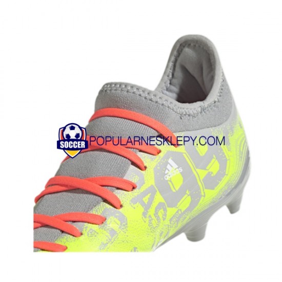Czerwony Szary Żółty Adidas COPA SENSE.3 FG NumbersUp Buty piłkarskie