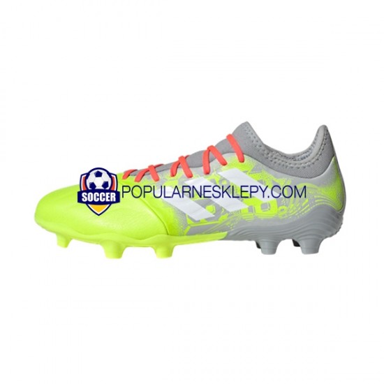 Czerwony Szary Żółty Adidas COPA SENSE.3 FG NumbersUp Buty piłkarskie