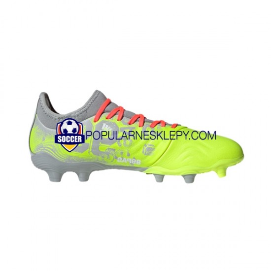 Czerwony Szary Żółty Adidas COPA SENSE.3 FG NumbersUp Buty piłkarskie