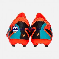 Pomarańczowy Niebieski Czarny Adidas Messi X Speedportal.3 FG Buty piłkarskie
