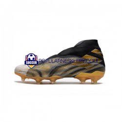 Żółty Biały Czarny Adidas Nemeziz9 FG d Buty piłkarskie