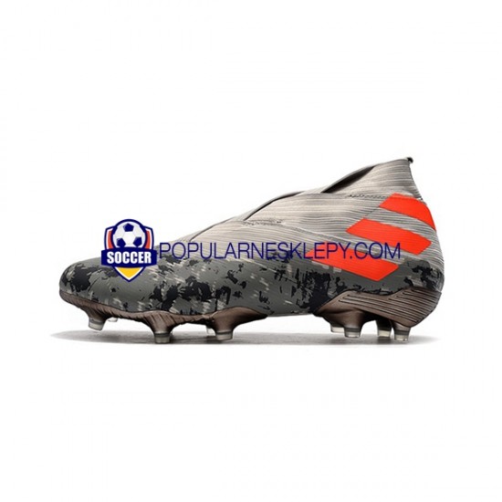 Szary Pomarańczowy Adidas Nemeziz9 FG Buty piłkarskie