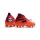 Czerwony Pomarańczowy Czarny Adidas Nemeziz9 FG Inflight Buty piłkarskie