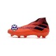 Czerwony Pomarańczowy Czarny Adidas Nemeziz9 FG Inflight Buty piłkarskie