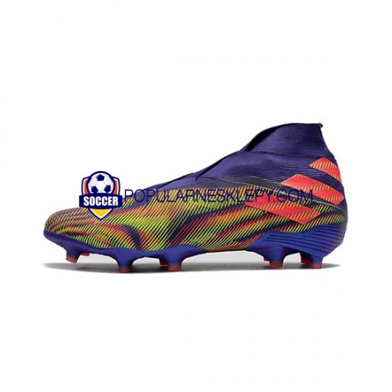 Różowy Zielony Adidas Nemeziz9 FG Purplecolor Buty piłkarskie