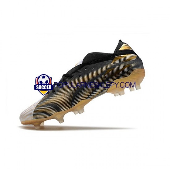 Żółty Biały Czarny Adidas Nemeziz9.1 FG Atmospheric d Buty piłkarskie