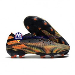 Różowy Zielony Czarny Adidas Nemeziz9.1 FG Buty piłkarskie