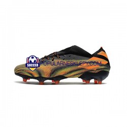 Różowy Zielony Czarny Adidas Nemeziz9.1 FG Buty piłkarskie