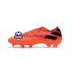 Czerwony Pomarańczowy Czarny Adidas Nemeziz9.1 FG Inflight Buty piłkarskie