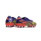 Różowy Zielony Adidas Nemeziz9.1 FG Precision To Blur Purplecolor Buty piłkarskie
